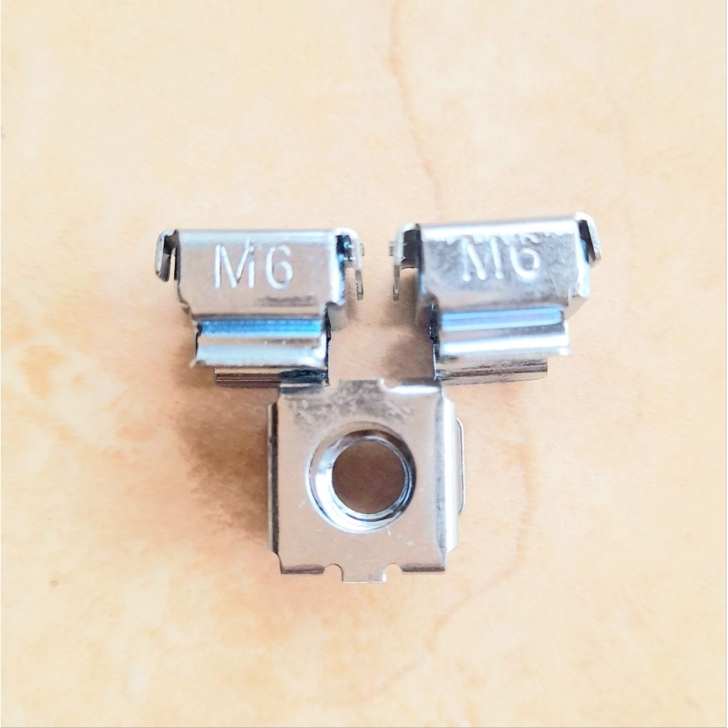 20 pcs  mur cage nut rackmount m 6