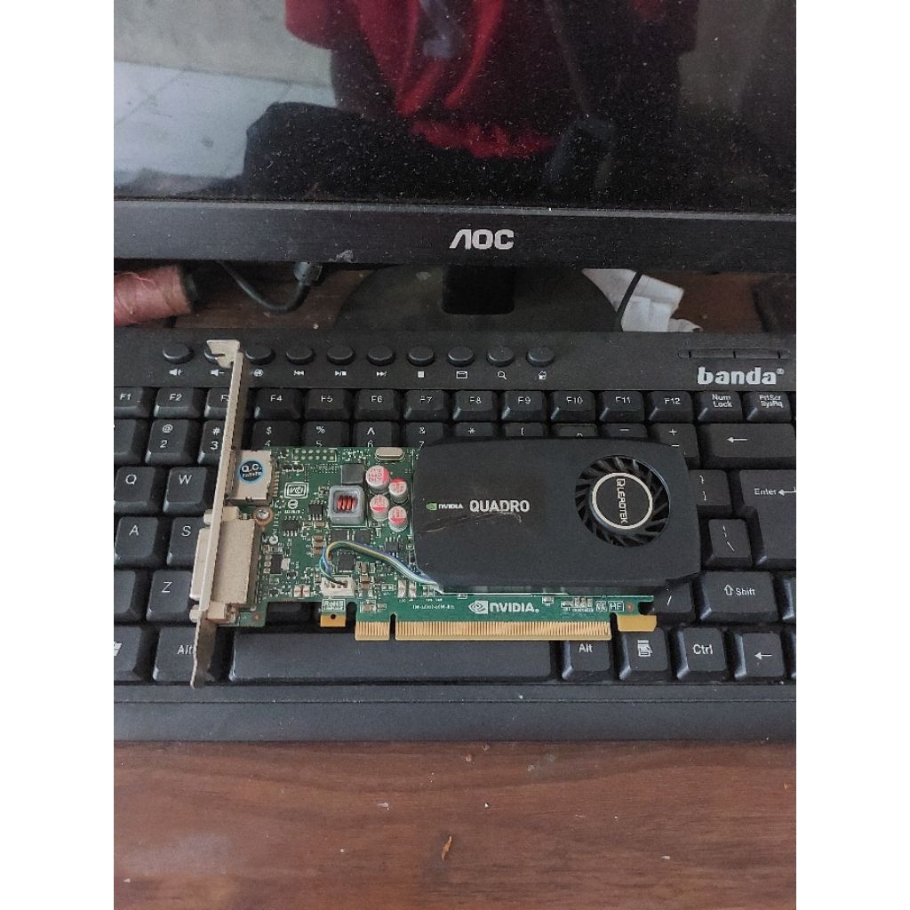 VGA CARD NVIDIA QUADRO K600 1GB NORMAL