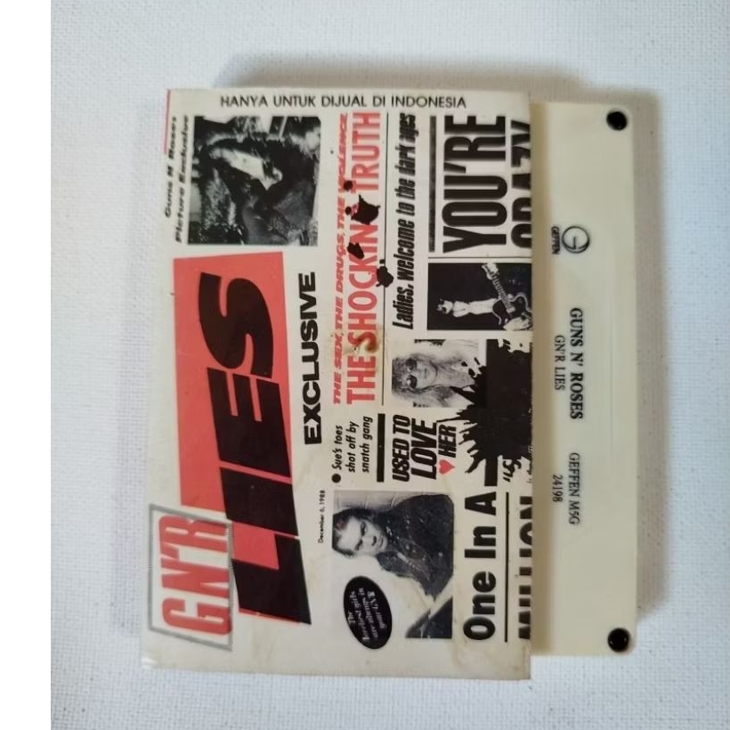 KASET PITA GUNS N ROSES - LIES