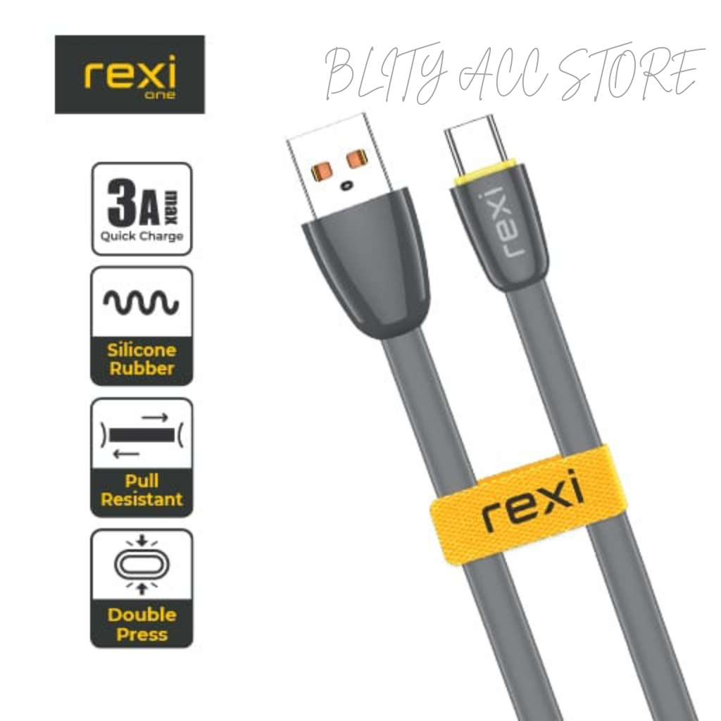 Rexi Data Cable KF01-C , KF01-L 3A Fast Charge