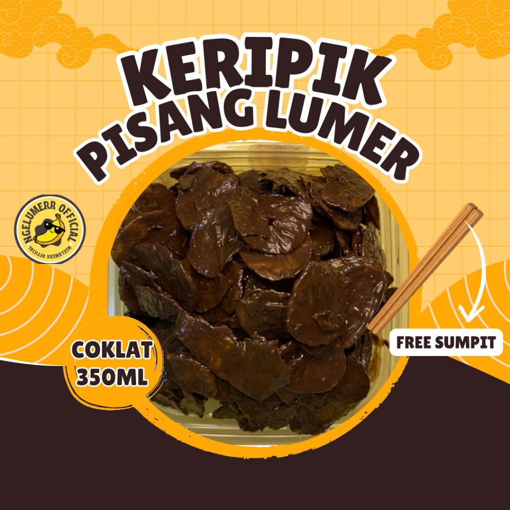 Keripik Pisang Coklat Lumer / PISANG LUMER / Keripik Pisang Coklat MURAH