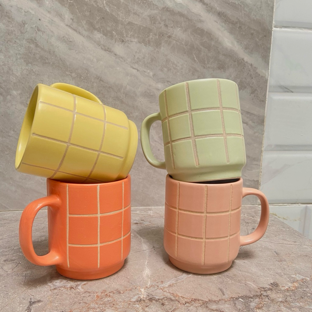Mug Keramik Lucu Karakter Trolls - Cangkir Minum Teh Kopi Hadiah Unik