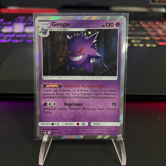 Pokemon TCG Indonesia AS1b 011/150 R Gengar Single