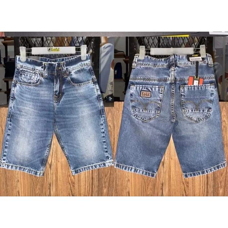 Celana Pendek Lois original - Lois Terbaru - Jeans Denim Pendek - Jeans Pendek