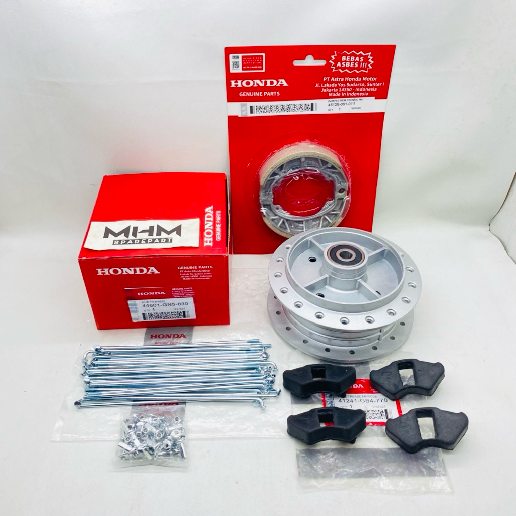 Paket tromol belakang GN5 grand supra fit lama supra x lama, free karet tromol