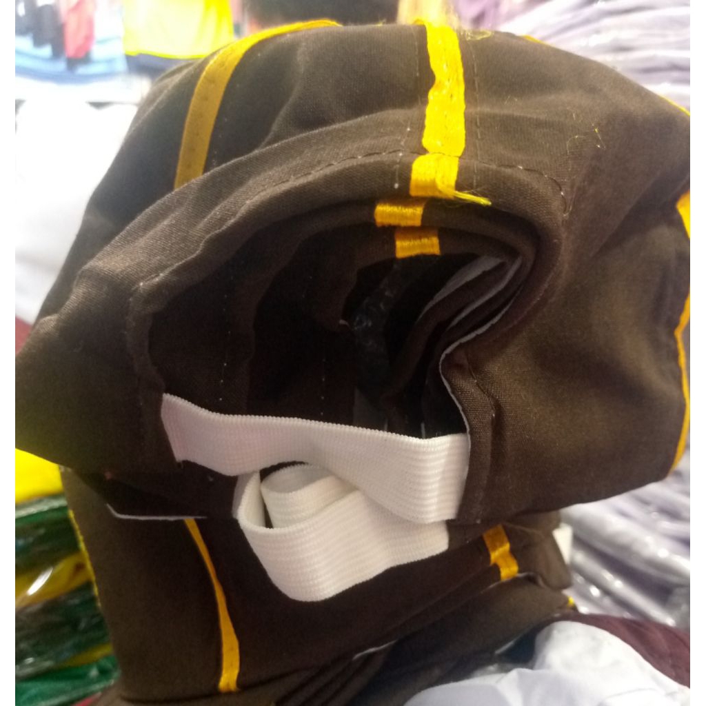 (COD) Topi merah putih, topi Pramuka dan perekat dasi Pramuka.