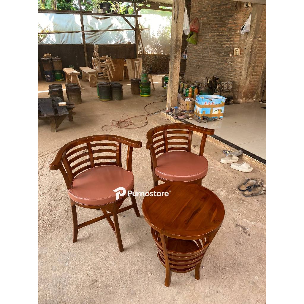 Kursi Teras Jati, Kursi Meja Teras