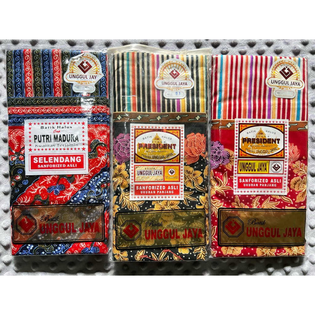 Gendongan Selendang Bayi Batik Halus Unggul Jaya Putri Madura/President