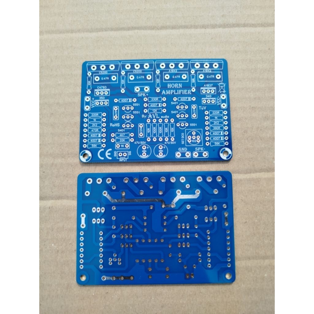 pcb ampli toa horn
