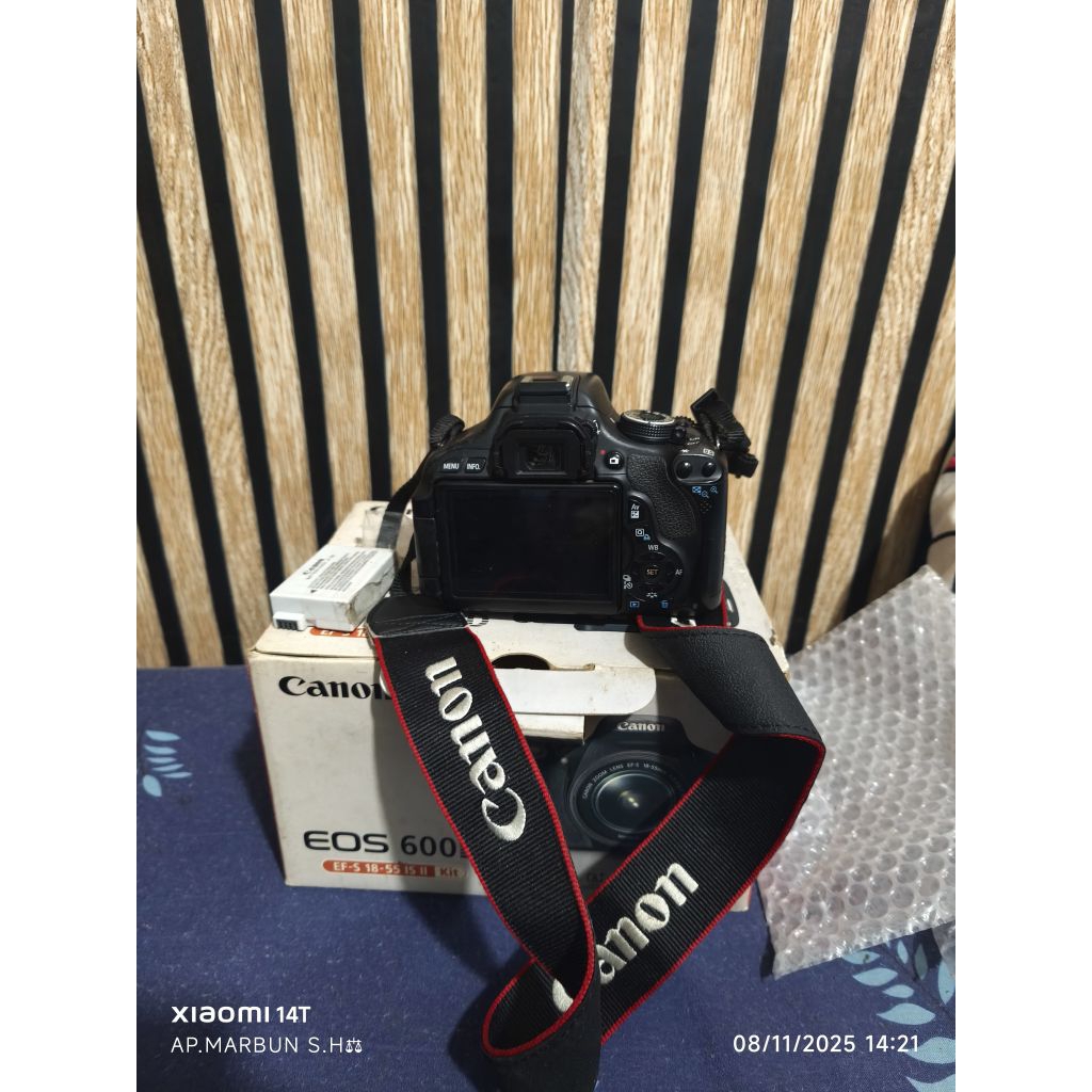 Kamera Bekas Canon 600D DSLR Murah #DSLR #CANON