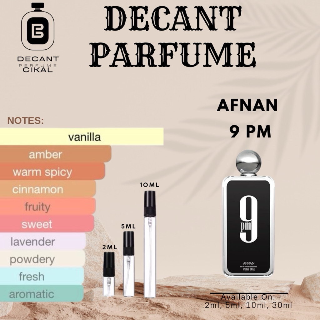 Decant parfum AFNAN 9PM