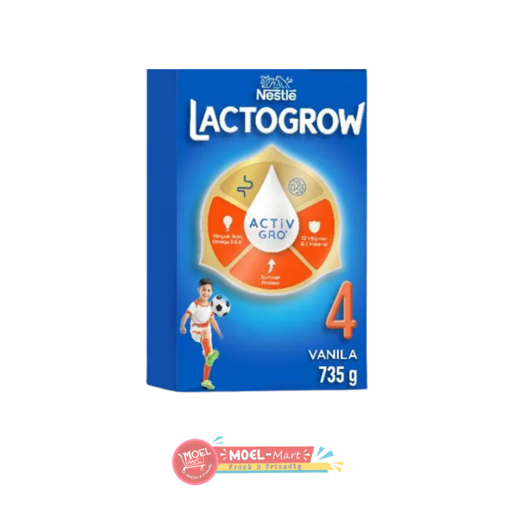 LACTOGROW 4 Rasa Vanilla 735gr