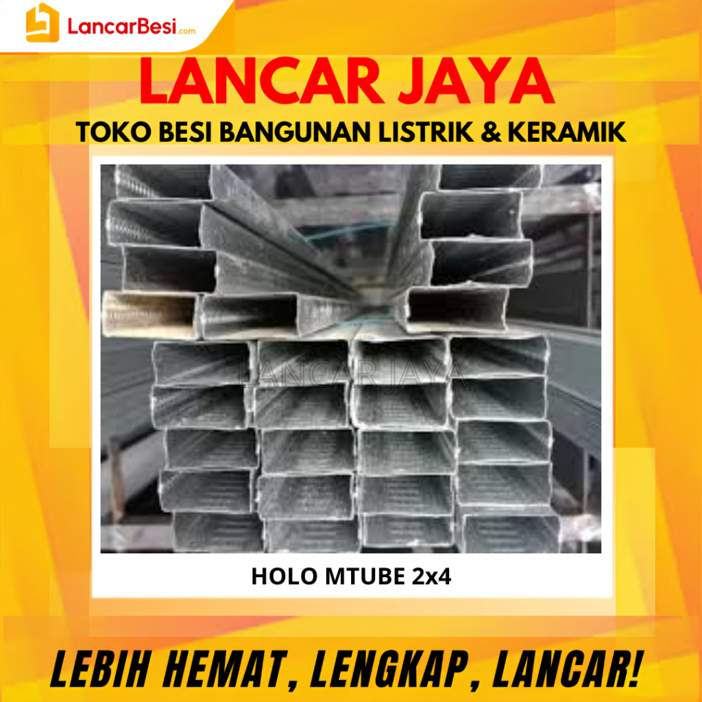 Holo Mtube | Baja Ringan Mtube 2x4 | 4x4 Hanya Untuk Area Jogja & Sekitarnya
