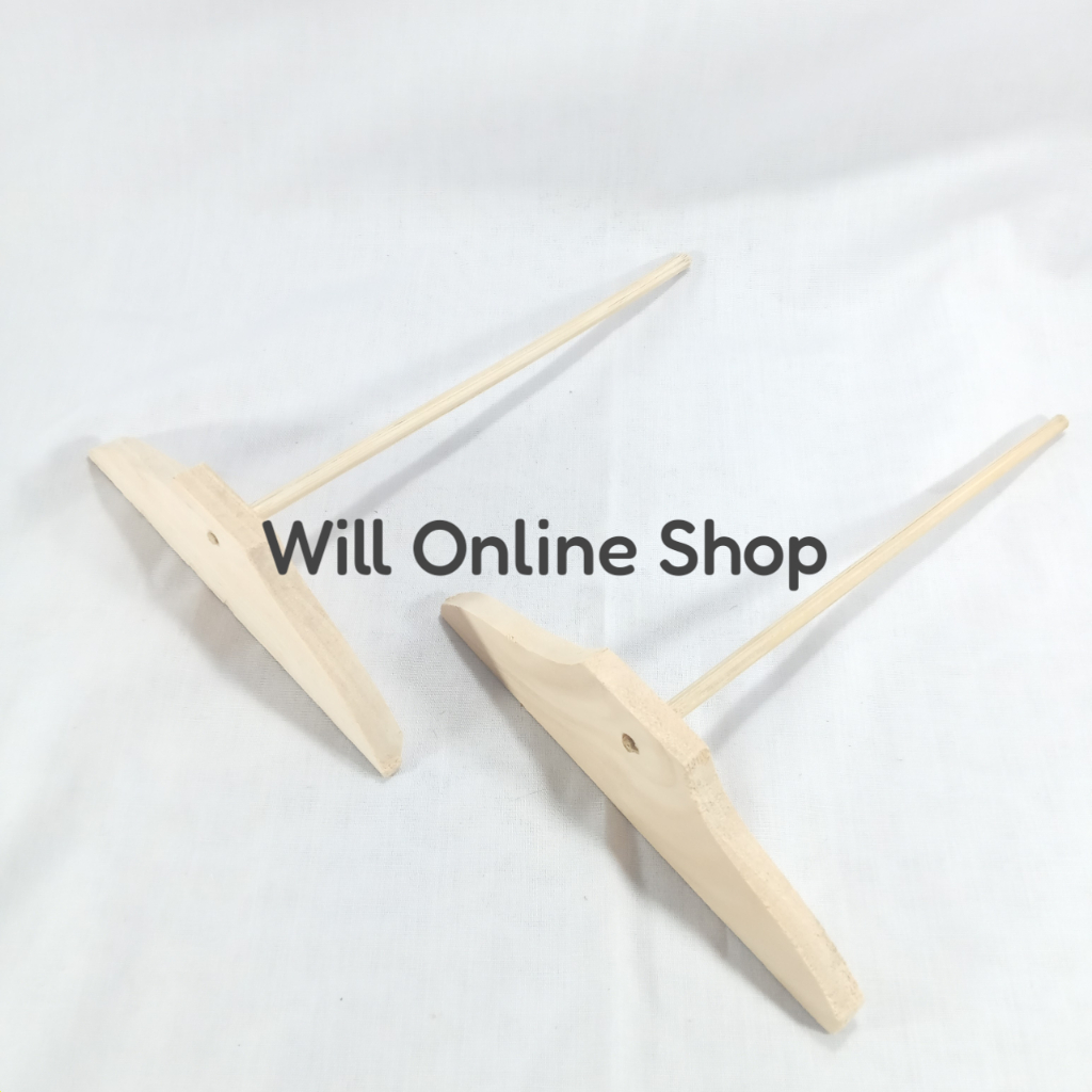 Spatula Kayu Perata Crepe (Crepe Maker)