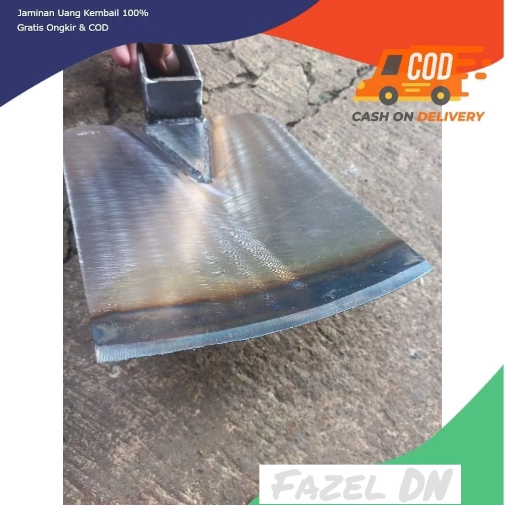 Cangkul Ladang Anti Lengket Baja Sepuhan