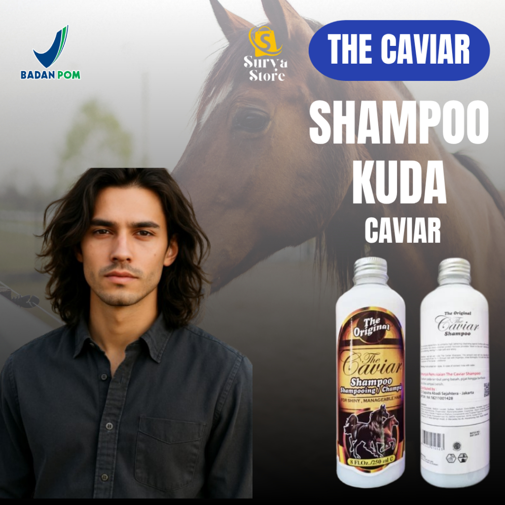 Sampo Kuda Pemanjang Rambut - Sampo Pemanjang Pelurus Rambut Penumbuh Anti Ketombe Dan Rontok Pria D