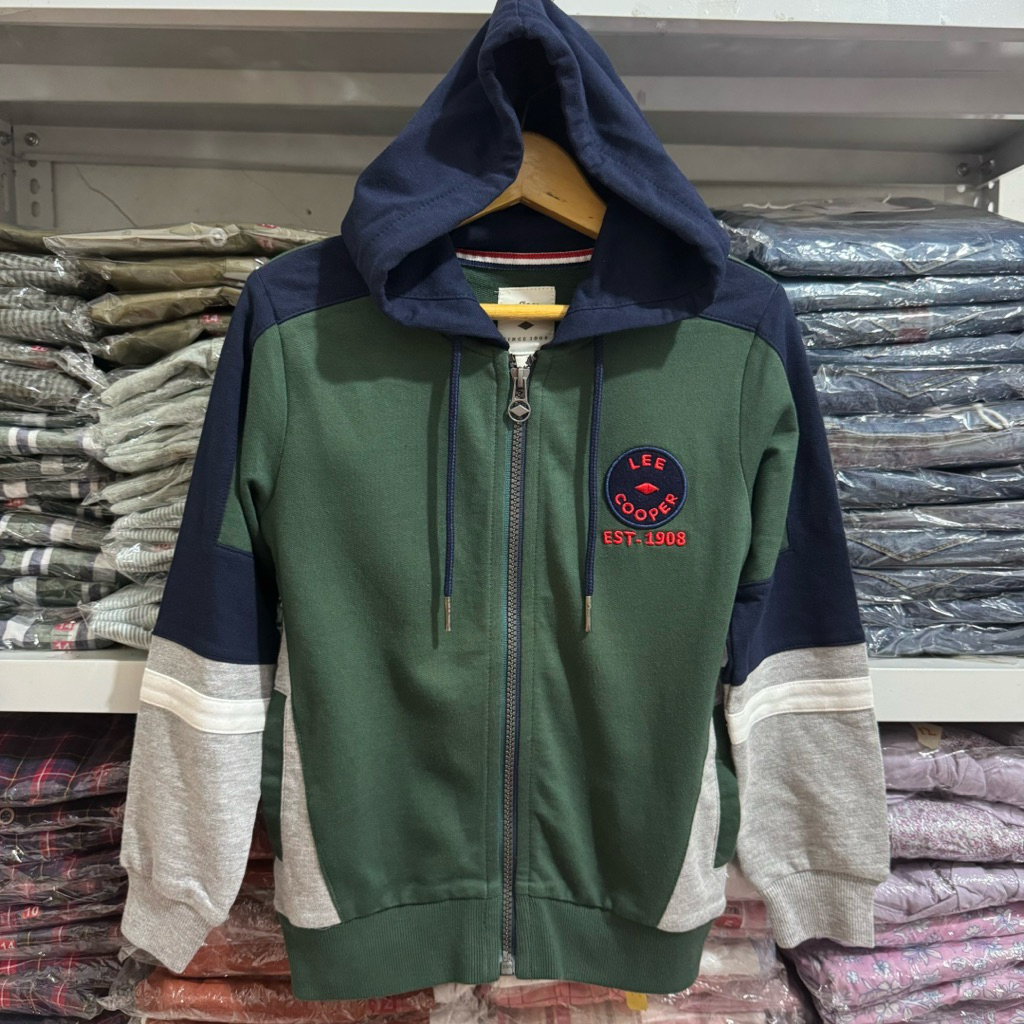 Lee Cooper Jaket Hoodie Anak Laki-laki 9012K