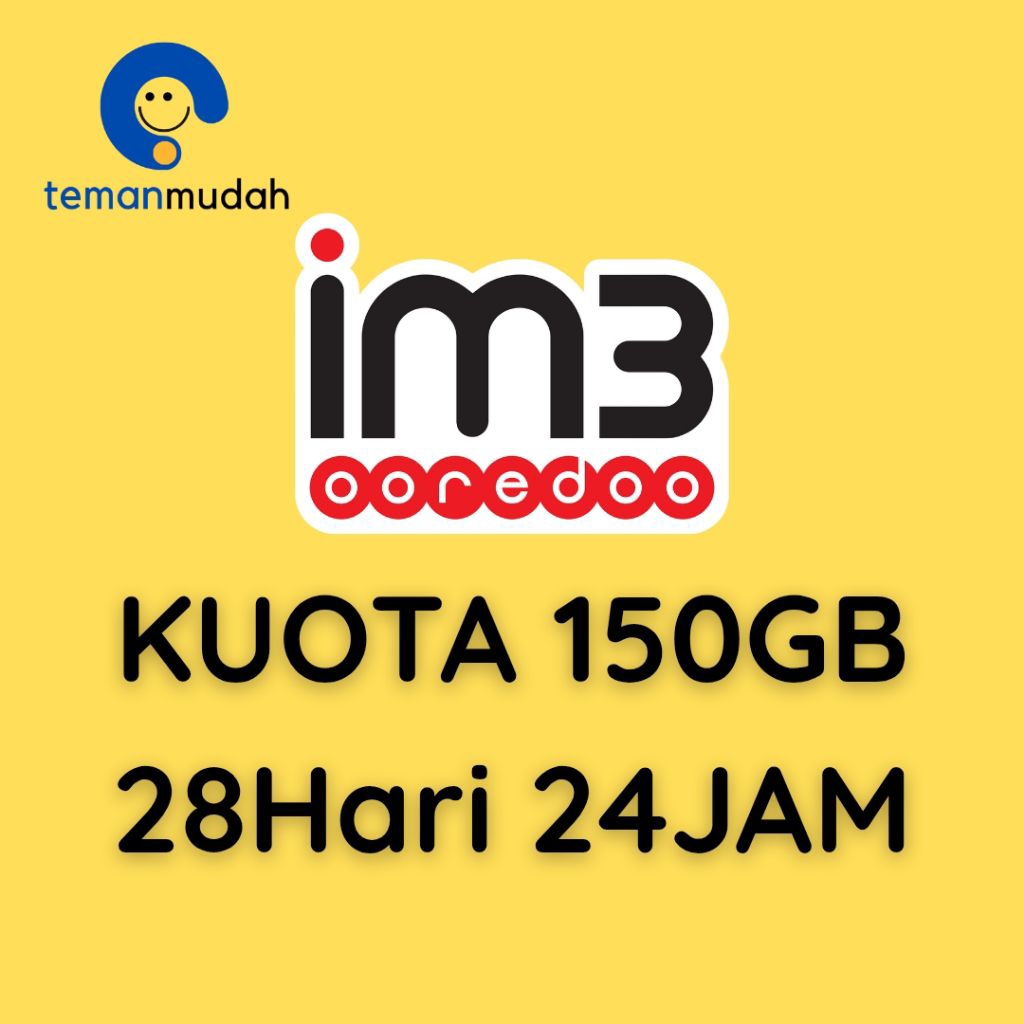 Kuota Jumbo IM3 24Jam 150GB 28Hari
