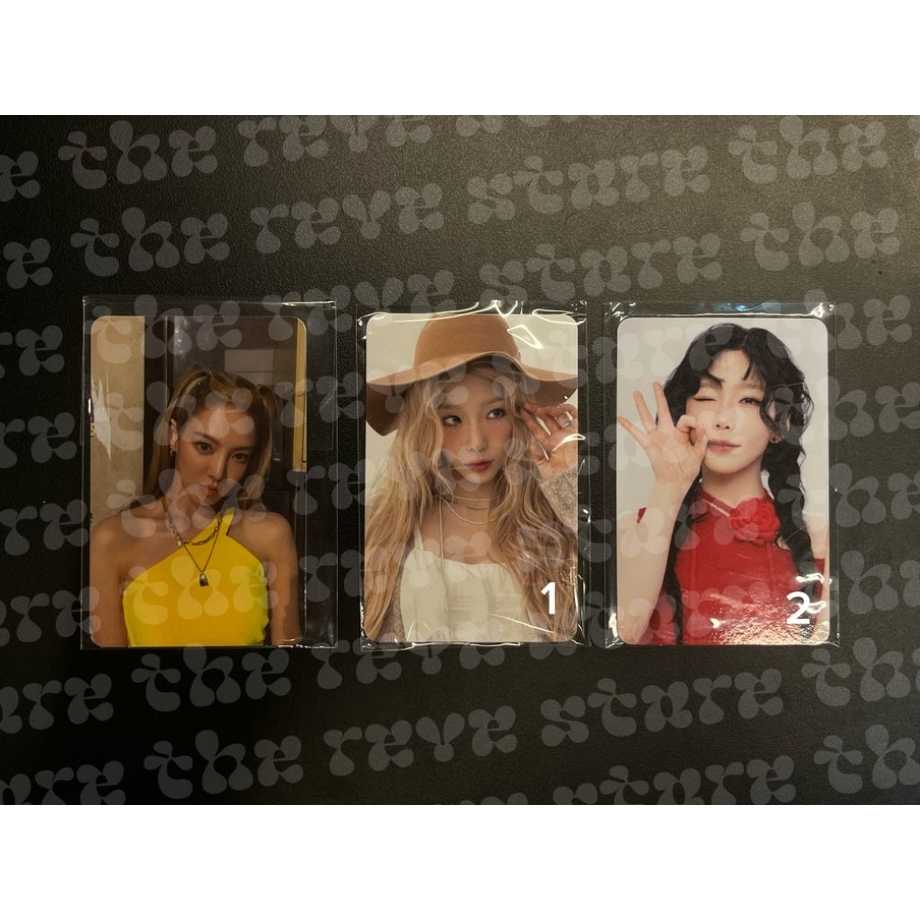 Hyoyeon snsd forever 1 photocard photo card poca pc