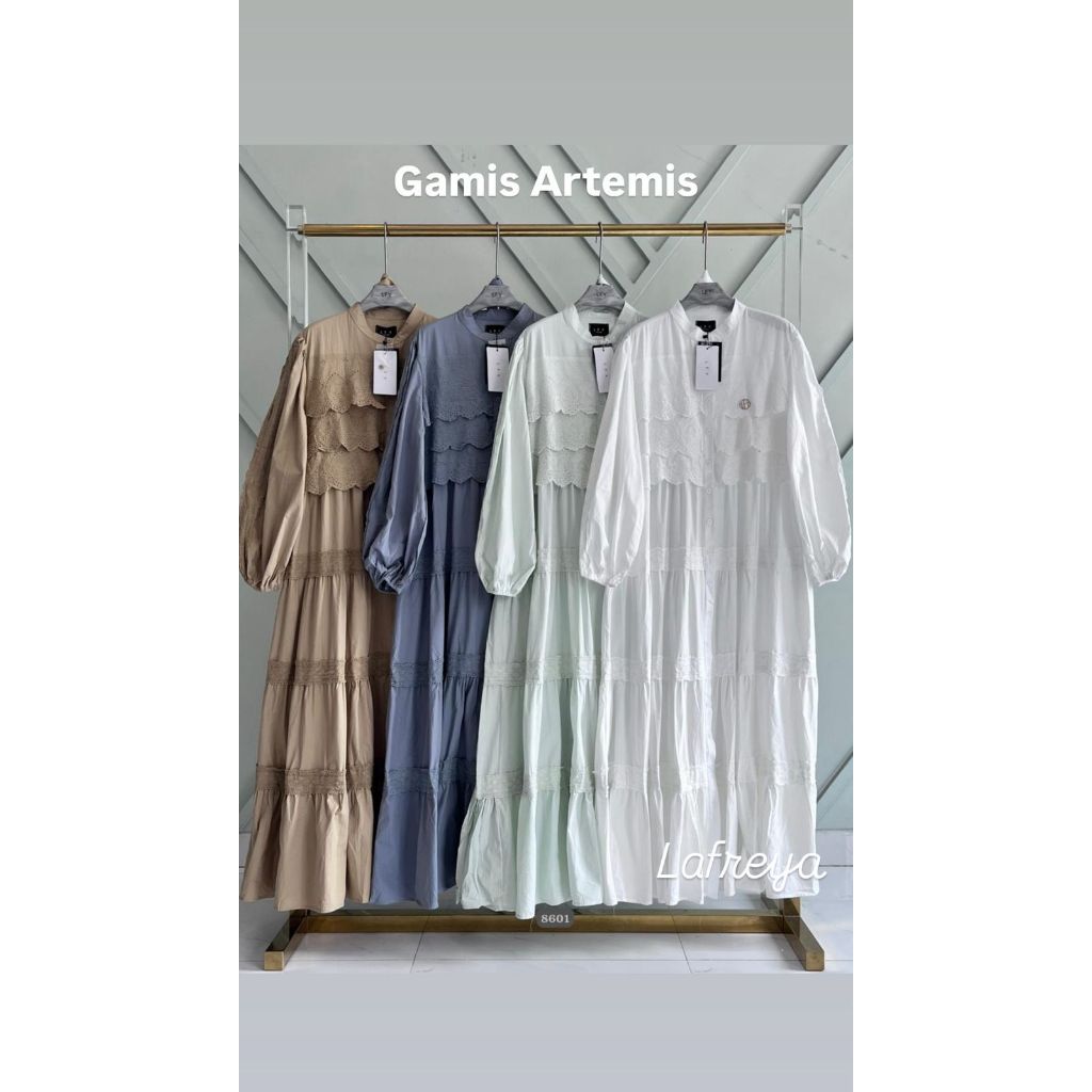 Nae Ella LFY Gamis Artemis Fashion  Muslim Wanita