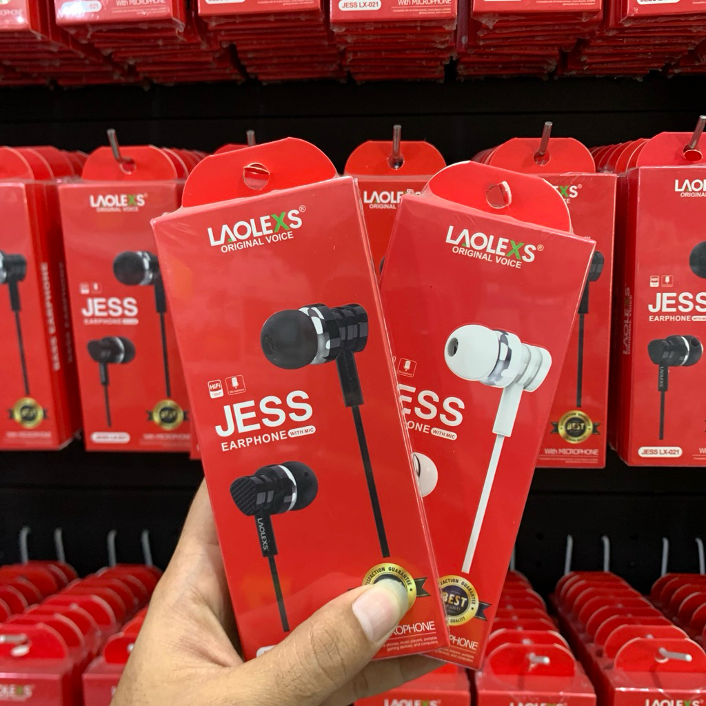 Earphone / Headset LAOLEXS JESS LX-021 Strong Bass Earphone With Mic