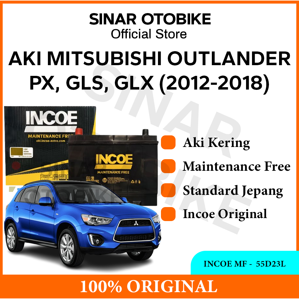 AKI OUTLANDER SPORT OLD INCOE ASTRA MF KERING 55D23L 60AH