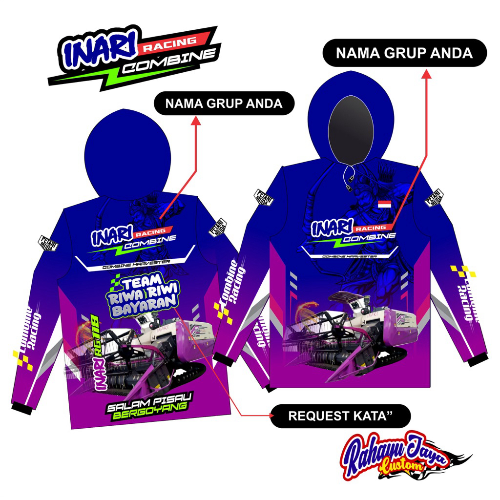 JERSEY COMBINE HANVESTER INARI // KAOS COMBINE INARI