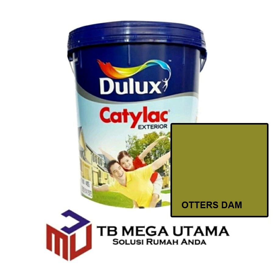 Dulux Catylac Eksterior Otters Dam 25 Kg | D | Cat Decorative Tembok Eksterior