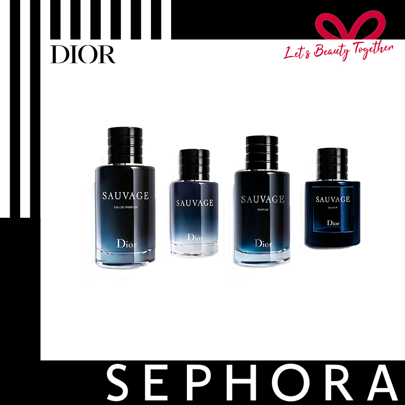 DIOR SAUVAGE EDP 100ML/DIOR SAUVAGE EDT 100ML/DIOR SAUVAGE PARFUM 100ML/DIOR SAUVAGE ELIXIR 60ML