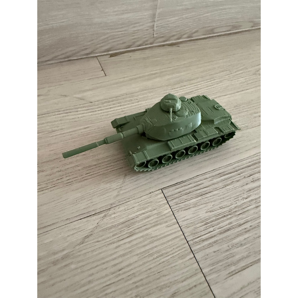 Tank M60, scale 72, 3d printed tank, diecast militer
