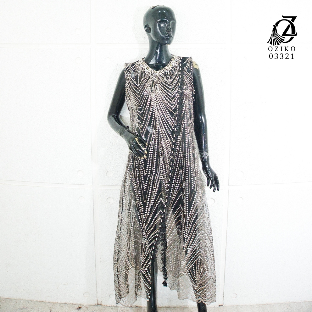 VEST OUTER OZIKO TILE HANA 03321 LD 105 120 I Outer Kondangan Wanita I Outer Casual Wisuda