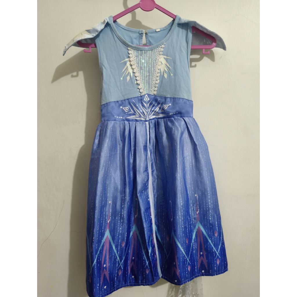 Kostum Elsa Anak - Preloved