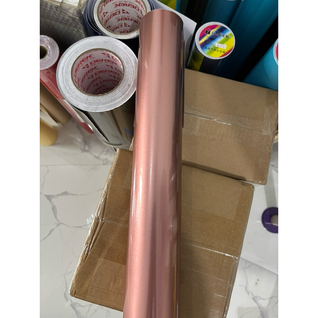 Skotlet Motor Metalik Glossy Rose Gold
