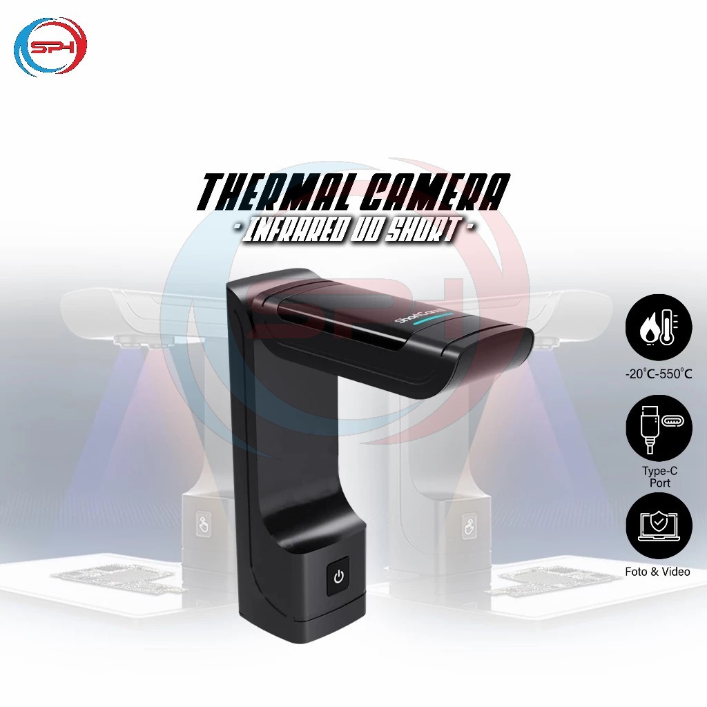 THERMAL CAMERA INFRARED UD SHORT CAM II ORIGINAL - ShotCam Thermal Camera - Detektor Korsleting PCB 