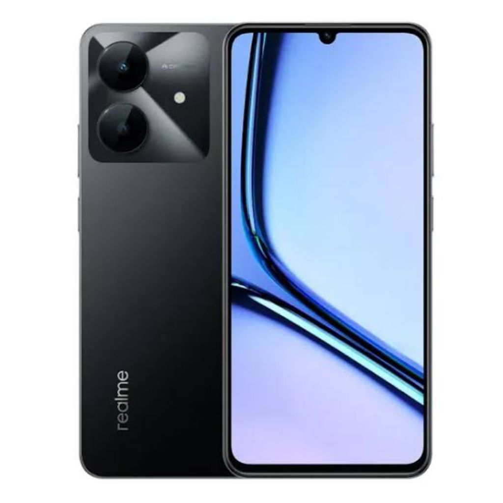 realme Note 60x RAM 4GB ROM 64GB – HP Tahan Air IP54, Desain Kuat ArmorShell, Garansi Resmi