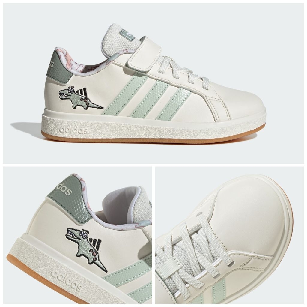 Addas Dno Grand Court Off White / Silver Green SALE ORIGINAL STORE