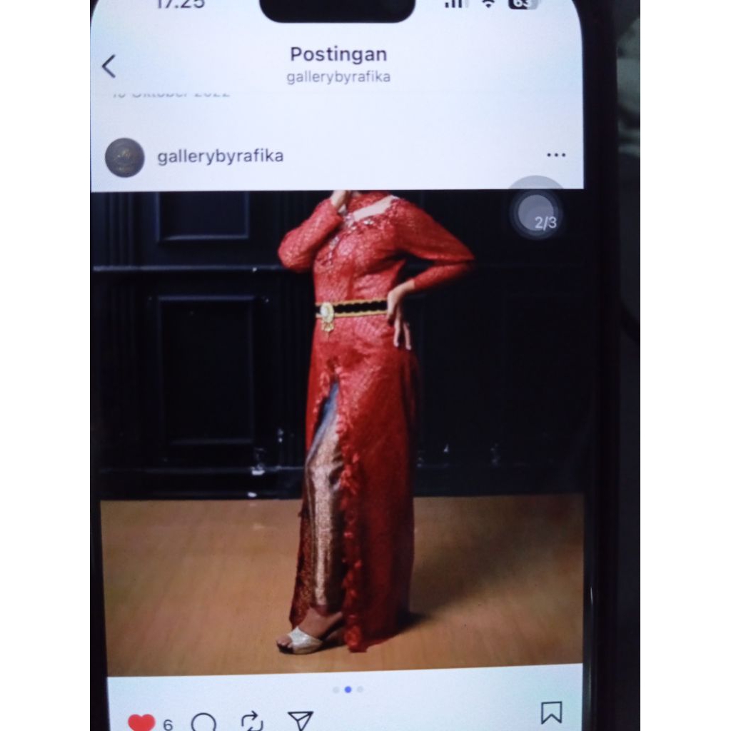 baju pengantin preloved