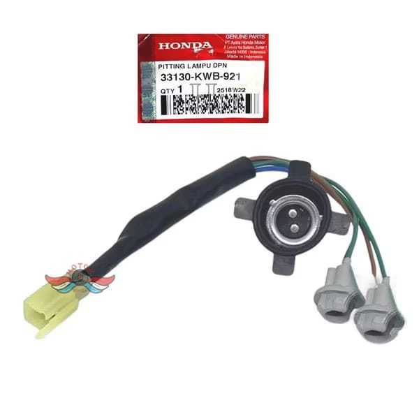 Soket Pitingan Piting Fiting Lampu Depan Reflektor Motor Honda Blade 110 KWB Lama Karbu Carbu Karbur