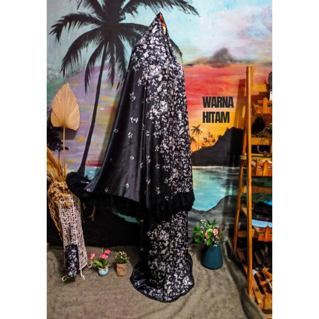 mukena armani silk jumbo dewasa