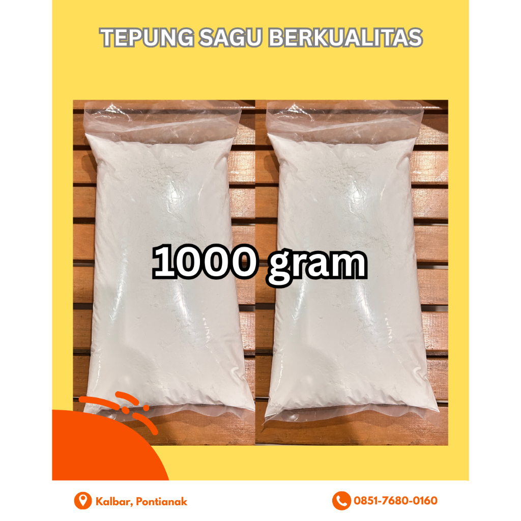 Tepung Sagu 1kg - Tepung Sagu Premium - Tepung bakso