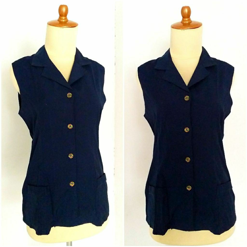 Vest Wanita Navy