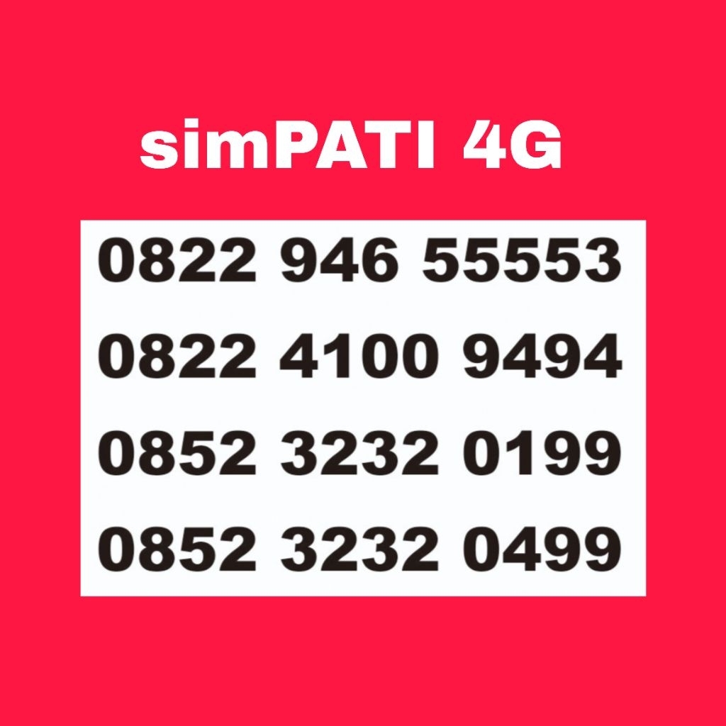 NOMOR CANTIK TELKOMSEL TRIPLE TRIPLE