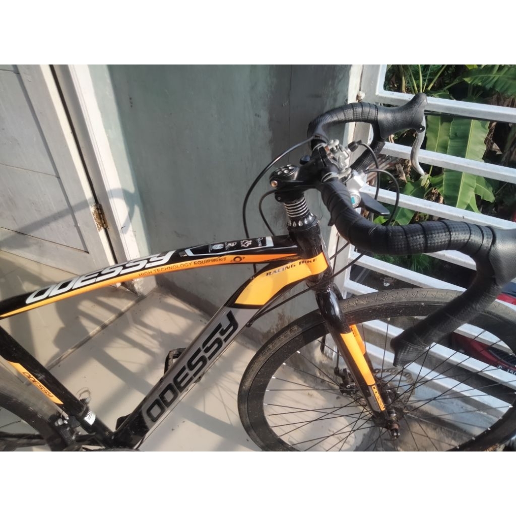 sepeda roadbike odessy double cakram