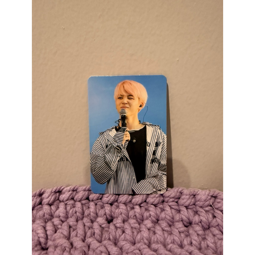 BTS Jimin WINGS TOUR Official Photocard original good condition PC