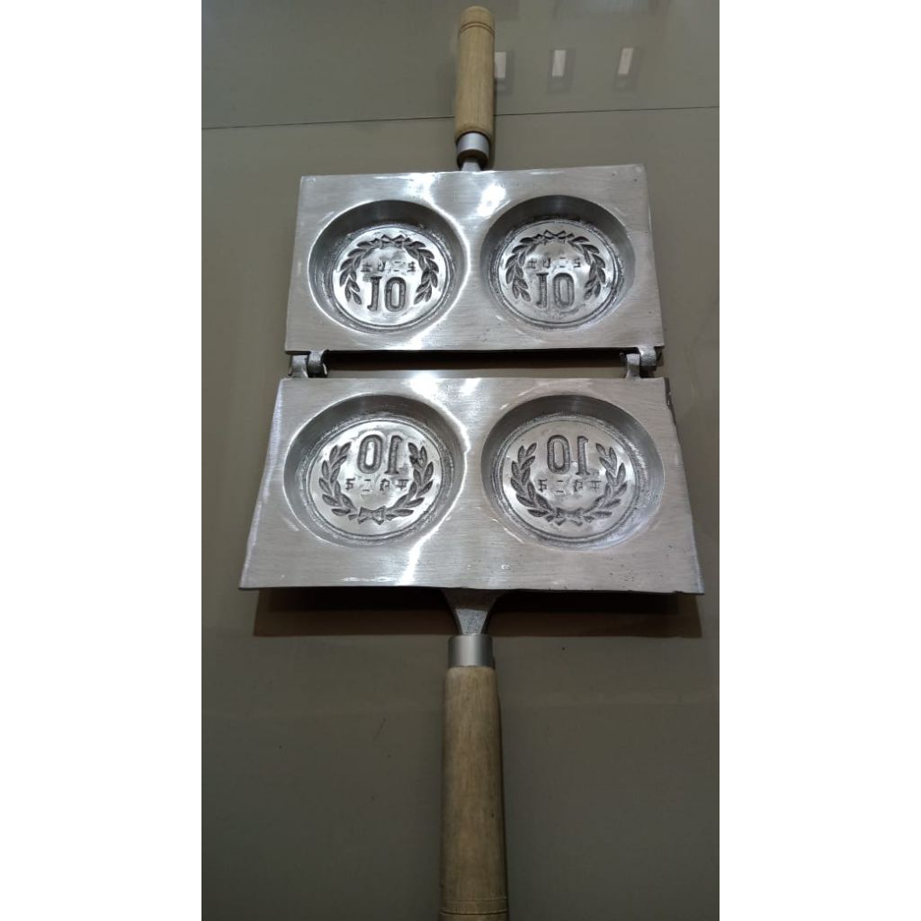 Cetakan koin 10yen/cetakan wafle koin 10yen/cetakan koin isi 2