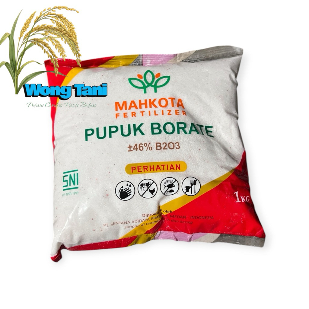 Pupuk BORATE MAHKOTA 1KG