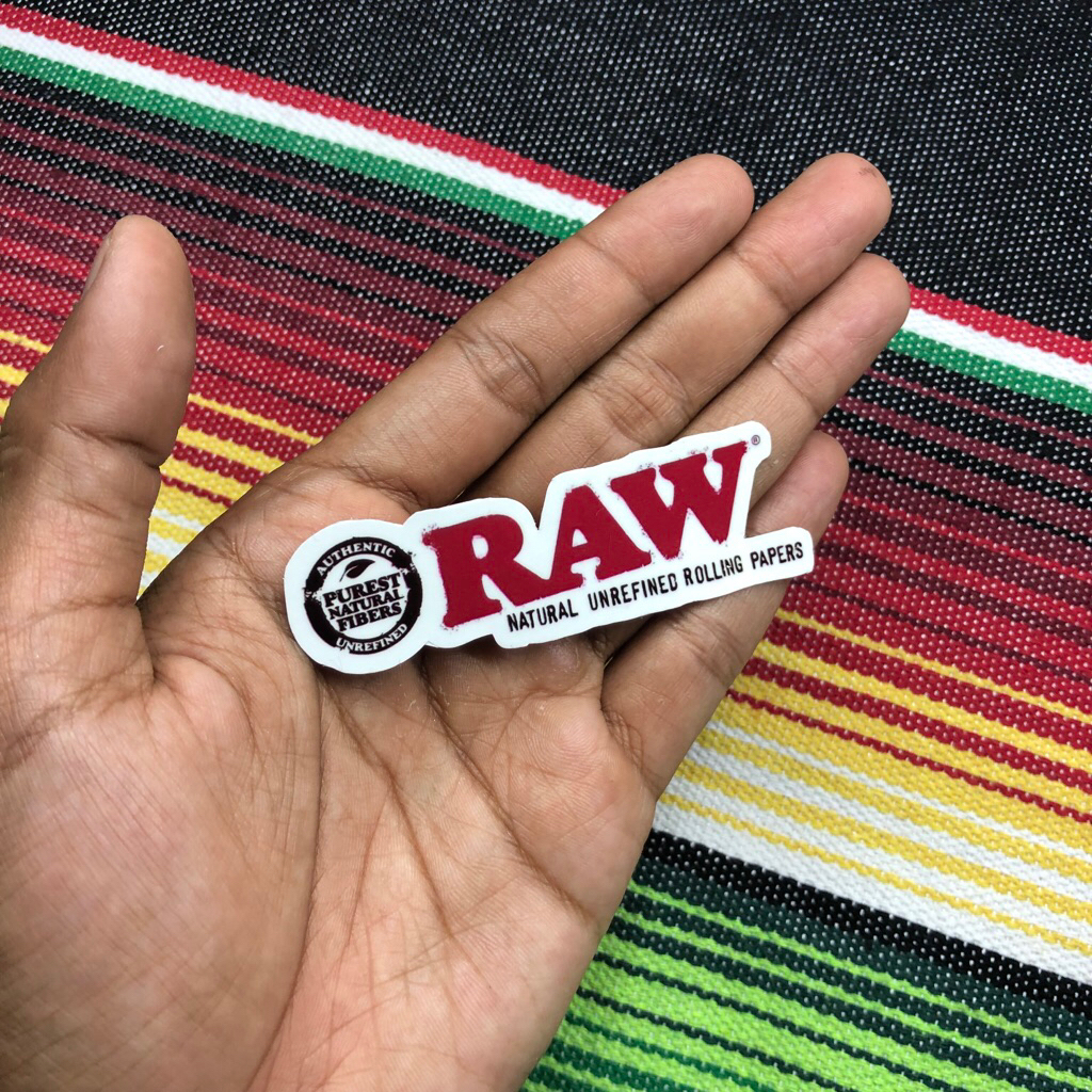 Sticker RAW Natural Unrefined Rolling Papers