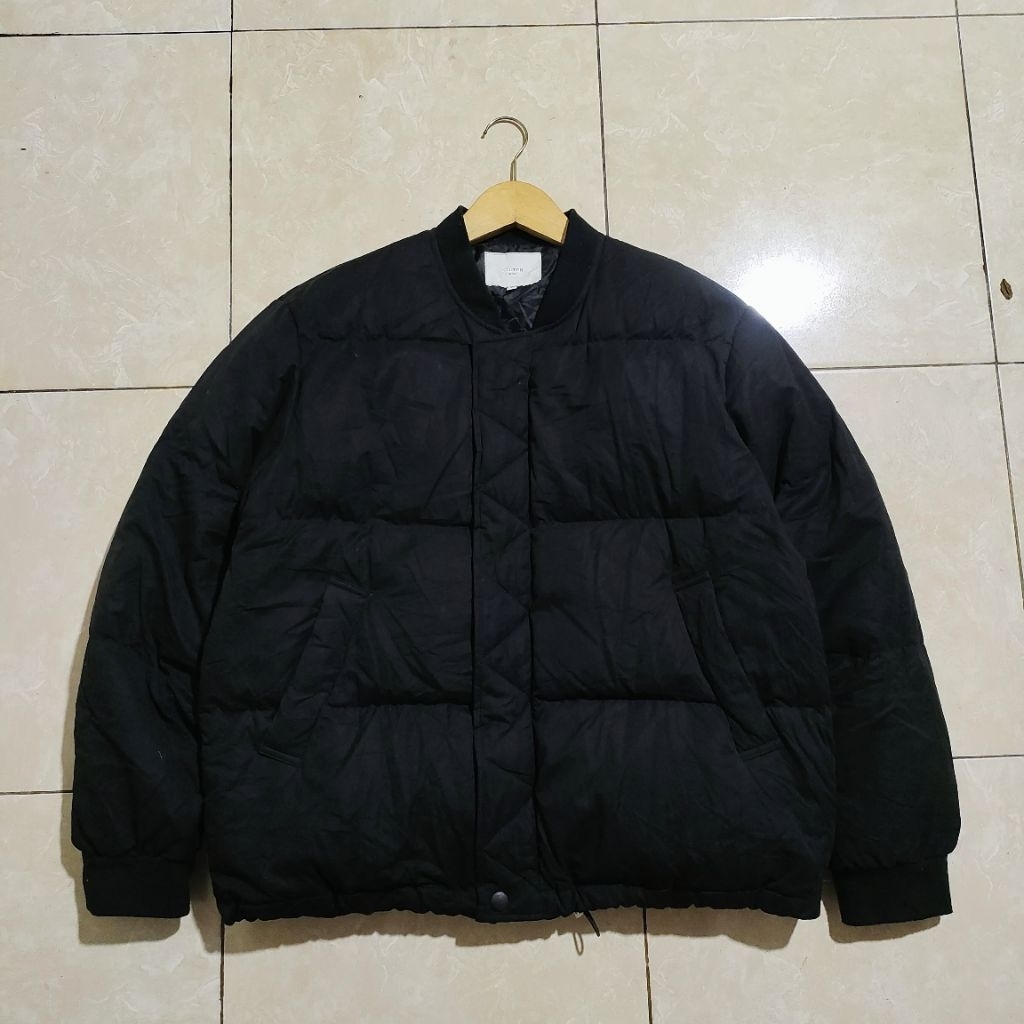 jacket bomber asli bulu angsa L