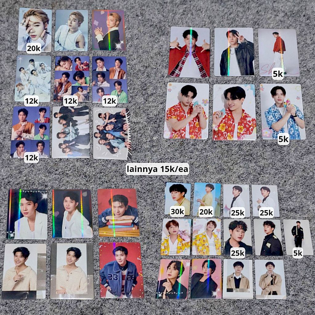 [WAJIB CO BUNGKUS] GMMTV pc cc chimon khaotung lego newwie lykn grup barcode sky nani bts back to sc