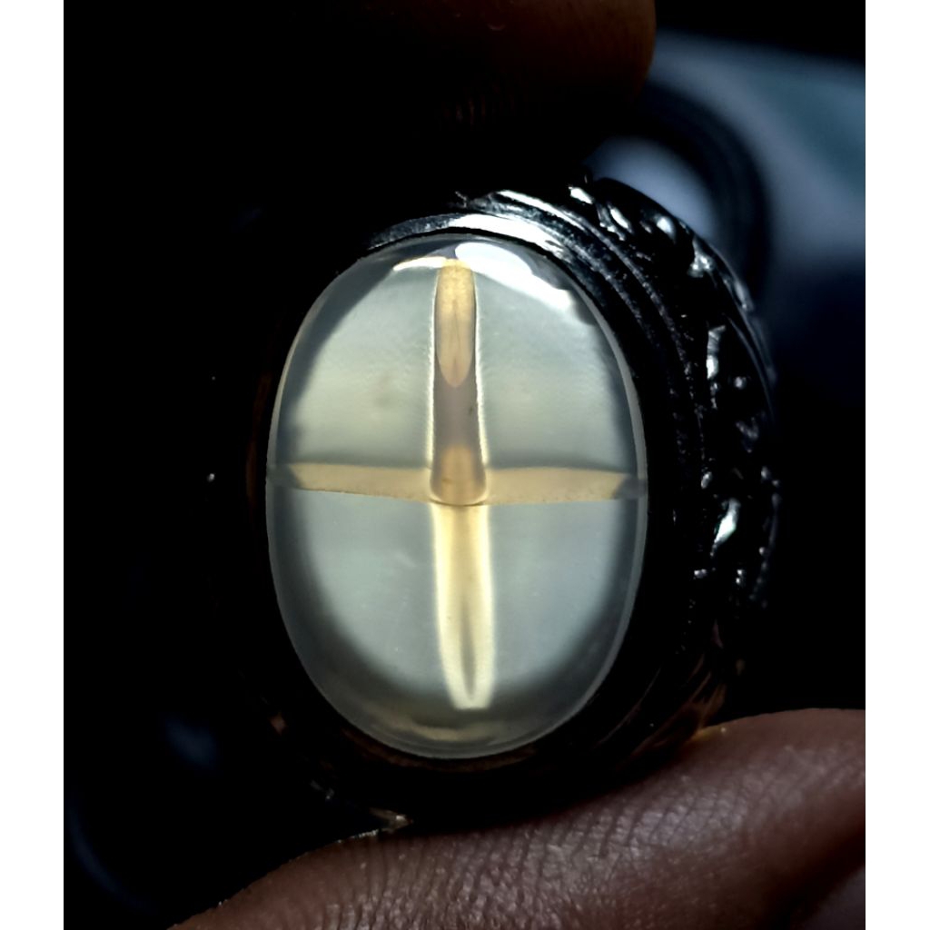 CINCIN BATU AKIK TAPAK JALAK SUPER ANTIK